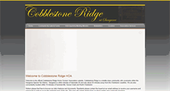 Desktop Screenshot of cobblestoneridgeatsangaree.org