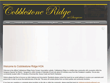Tablet Screenshot of cobblestoneridgeatsangaree.org